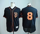 San Francisco Giants #8 Hunter Pence Black Flexbase Collection Stitched MLB Jersey,baseball caps,new era cap wholesale,wholesale hats