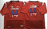 South Carolina Gamecocks #14 C.Shaw Red USA Flag College Stitched Jersey,baseball caps,new era cap wholesale,wholesale hats