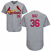 St. Louis Cardinals #36 Aledmys Diaz Gray Flexbase Collection Stitched MLB Jersey,baseball caps,new era cap wholesale,wholesale hats