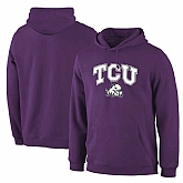 TCU Horned Frogs Purple Campus Pullover Hoodie,baseball caps,new era cap wholesale,wholesale hats