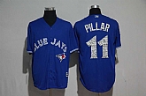 Toronto Blue Jays #11 Kevin Pillar Blue 2017 Spring Training Flexbase Collection Stitched Jersey,baseball caps,new era cap wholesale,wholesale hats