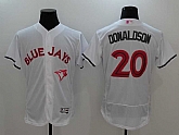 Toronto Blue Jays #20 Josh Donaldson White Mother's Day Flexbase Jersey,baseball caps,new era cap wholesale,wholesale hats
