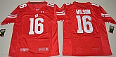 Wisconsin Badgers #16 Russell Wilson College Football Stitched Jersey,baseball caps,new era cap wholesale,wholesale hats