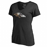 Women's Baltimore Ravens Pro Line by Fanatics Branded Black Big & Tall Gradient Logo T-Shirt FengYun,baseball caps,new era cap wholesale,wholesale hats