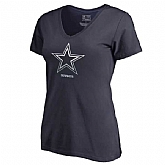 Women's Dallas Cowboys Pro Line by Fanatics Branded Navy Big & Tall Gradient Logo T-Shirt FengYun,baseball caps,new era cap wholesale,wholesale hats