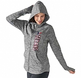 Women's Houston Texans G III 4Her by Carl Banks Recovery Full Zip Hoodie Gray FengYun,baseball caps,new era cap wholesale,wholesale hats