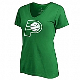 Women's Indiana Pacers Fanatics Branded Kelly Green St. Patrick's Day White Logo T-Shirt FengYun,baseball caps,new era cap wholesale,wholesale hats