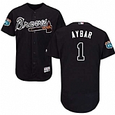 Atlanta Braves #1 Erick Aybar Navy Flexbase Stitched Jersey DingZhi,baseball caps,new era cap wholesale,wholesale hats