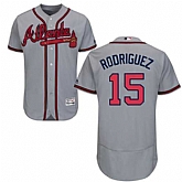 Atlanta Braves #15 Sean Rodriguez Gray Flexbase Stitched Jersey DingZhi,baseball caps,new era cap wholesale,wholesale hats