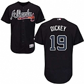 Atlanta Braves #19 R.A. Dickey Navy Flexbase Stitched Jersey DingZhi,baseball caps,new era cap wholesale,wholesale hats