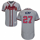 Atlanta Braves #27 Matt Kemp Gray Flexbase Stitched Jersey DingZhi,baseball caps,new era cap wholesale,wholesale hats