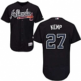 Atlanta Braves #27 Matt Kemp Navy Flexbase Stitched Jersey DingZhi,baseball caps,new era cap wholesale,wholesale hats