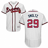 Atlanta Braves #29 John Smoltz White Flexbase Stitched Jersey DingZhi,baseball caps,new era cap wholesale,wholesale hats