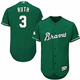 Atlanta Braves #3 Babe Ruth Green Celtic Flexbase Stitched Jersey DingZhi,baseball caps,new era cap wholesale,wholesale hats