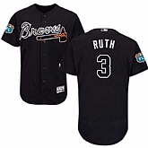 Atlanta Braves #3 Babe Ruth Navy Flexbase Stitched Jersey DingZhi,baseball caps,new era cap wholesale,wholesale hats