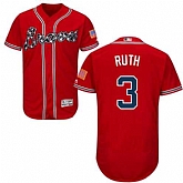 Atlanta Braves #3 Babe Ruth Red Flexbase Stitched Jersey DingZhi,baseball caps,new era cap wholesale,wholesale hats