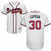 Atlanta Braves #30 Orlando Cepeda White Flexbase Stitched Jersey DingZhi,baseball caps,new era cap wholesale,wholesale hats