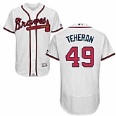 Atlanta Braves #49 Julio Teheran White Flexbase Stitched Jersey DingZhi,baseball caps,new era cap wholesale,wholesale hats