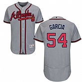 Atlanta Braves #54 Adonis Garcia Gray Flexbase Stitched Jersey DingZhi