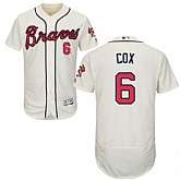 Atlanta Braves #6 Bobby Cox Cream Flexbase Stitched Jersey DingZhi,baseball caps,new era cap wholesale,wholesale hats
