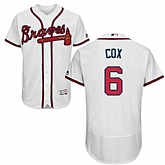 Atlanta Braves #6 Bobby Cox White Flexbase Stitched Jersey DingZhi,baseball caps,new era cap wholesale,wholesale hats