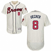 Atlanta Braves #8 Bob Uecker Cream Flexbase Stitched Jersey DingZhi,baseball caps,new era cap wholesale,wholesale hats