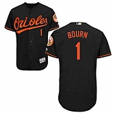 Baltimore Orioles #1 Michael Bourn Black Flexbase Stitched Jersey DingZhi,baseball caps,new era cap wholesale,wholesale hats