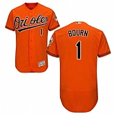 Baltimore Orioles #1 Michael Bourn Orange Flexbase Stitched Jersey DingZhi,baseball caps,new era cap wholesale,wholesale hats