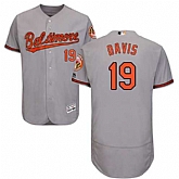 Baltimore Orioles #19 Chris Davis Gray Flexbase Stitched Jersey DingZhi,baseball caps,new era cap wholesale,wholesale hats