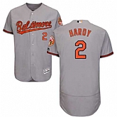 Baltimore Orioles #2 J.J. Hardy Gray Flexbase Stitched Jersey DingZhi,baseball caps,new era cap wholesale,wholesale hats