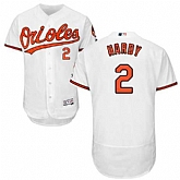 Baltimore Orioles #2 J.J. Hardy White Flexbase Stitched Jersey DingZhi,baseball caps,new era cap wholesale,wholesale hats
