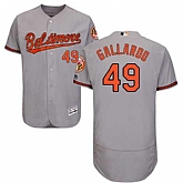 Baltimore Orioles #49 Yovani Gallardo Gray Flexbase Stitched Jersey DingZhi,baseball caps,new era cap wholesale,wholesale hats