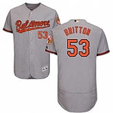 Baltimore Orioles #53 Zach Britton Gray Flexbase Stitched Jersey DingZhi,baseball caps,new era cap wholesale,wholesale hats