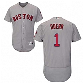 Boston Red Sox #1 Bobby Doerr Gray Flexbase Stitched Jersey DingZhi,baseball caps,new era cap wholesale,wholesale hats