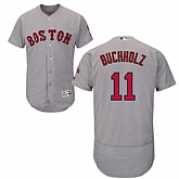 Boston Red Sox #11 Clay Buchholz Gray Flexbase Stitched Jersey DingZhi,baseball caps,new era cap wholesale,wholesale hats