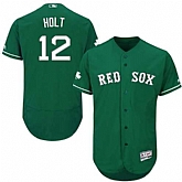 Boston Red Sox #12 Brock Holt Green Celtic Flexbase Stitched Jersey DingZhi,baseball caps,new era cap wholesale,wholesale hats