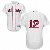 Boston Red Sox #12 Brock Holt White Flexbase Stitched Jersey DingZhi,baseball caps,new era cap wholesale,wholesale hats
