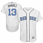 Boston Red Sox #13 Hanley Ramirez White Father's Day Flexbase Stitched Jersey DingZhi,baseball caps,new era cap wholesale,wholesale hats