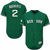 Boston Red Sox #2 Xander Bogaerts Green Celtic Flexbase Stitched Jersey DingZhi,baseball caps,new era cap wholesale,wholesale hats