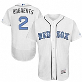 Boston Red Sox #2 Xander Bogaerts White Father's Day Flexbase Stitched Jersey DingZhi,baseball caps,new era cap wholesale,wholesale hats