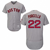 Boston Red Sox #22 Rick Porcello Gray Flexbase Stitched Jersey DingZhi,baseball caps,new era cap wholesale,wholesale hats