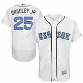 Boston Red Sox #25 Jackie Bradley Jr White Father's Day Flexbase Stitched Jersey DingZhi,baseball caps,new era cap wholesale,wholesale hats