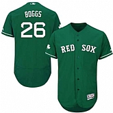 Boston Red Sox #26 Wade Boggs Green Celtic Flexbase Stitched Jersey DingZhi,baseball caps,new era cap wholesale,wholesale hats