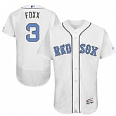 Boston Red Sox #3 Jimmie Foxx White Father's Day Flexbase Stitched Jersey DingZhi,baseball caps,new era cap wholesale,wholesale hats