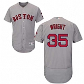 Boston Red Sox #35 Steven Wright Gray Flexbase Stitched Jersey DingZhi,baseball caps,new era cap wholesale,wholesale hats