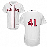 Boston Red Sox #41 Chris Sale White Flexbase Stitched Jersey DingZhi,baseball caps,new era cap wholesale,wholesale hats