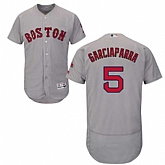 Boston Red Sox #5 Nomar Garciaparra Gray Flexbase Stitched Jersey DingZhi,baseball caps,new era cap wholesale,wholesale hats