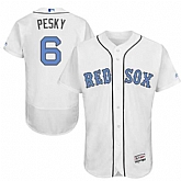 Boston Red Sox #6 Johnny Pesky White Father's Day Flexbase Stitched Jersey DingZhi,baseball caps,new era cap wholesale,wholesale hats