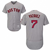 Boston Red Sox #7 Chirstian Vazquez Gray Flexbase Stitched Jersey DingZhi,baseball caps,new era cap wholesale,wholesale hats