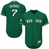 Boston Red Sox #7 Chirstian Vazquez Green Celtic Flexbase Stitched Jersey DingZhi,baseball caps,new era cap wholesale,wholesale hats